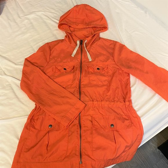 GAP orange rain jacket / windbreaker - Picture 3 of 6